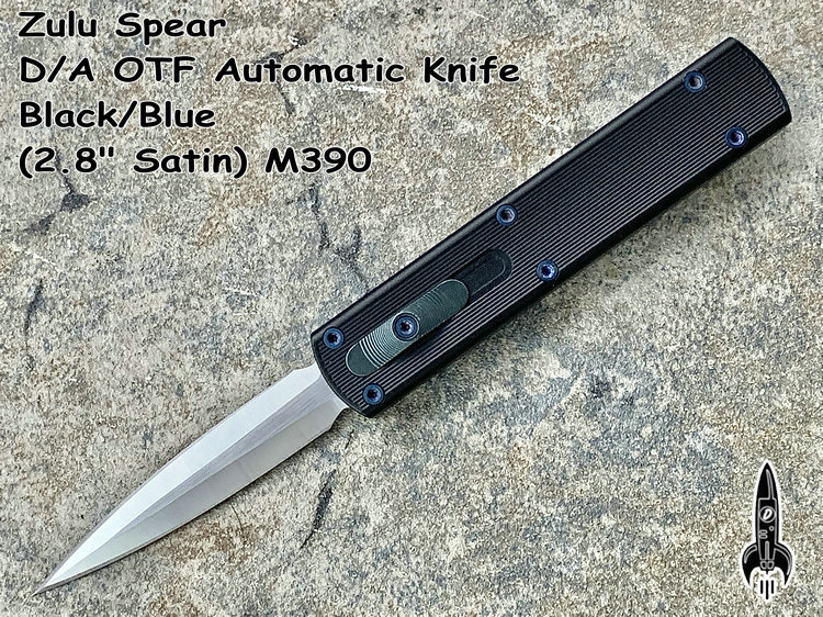 D Rocket Designs  Zulu Spear ³ìD/A OTF Automatic Knife  (2.8